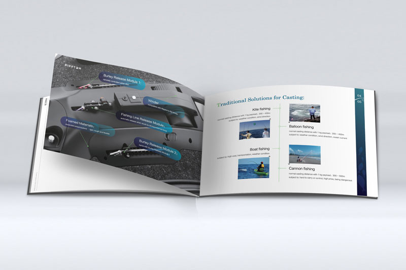 釣魚無人機畫冊